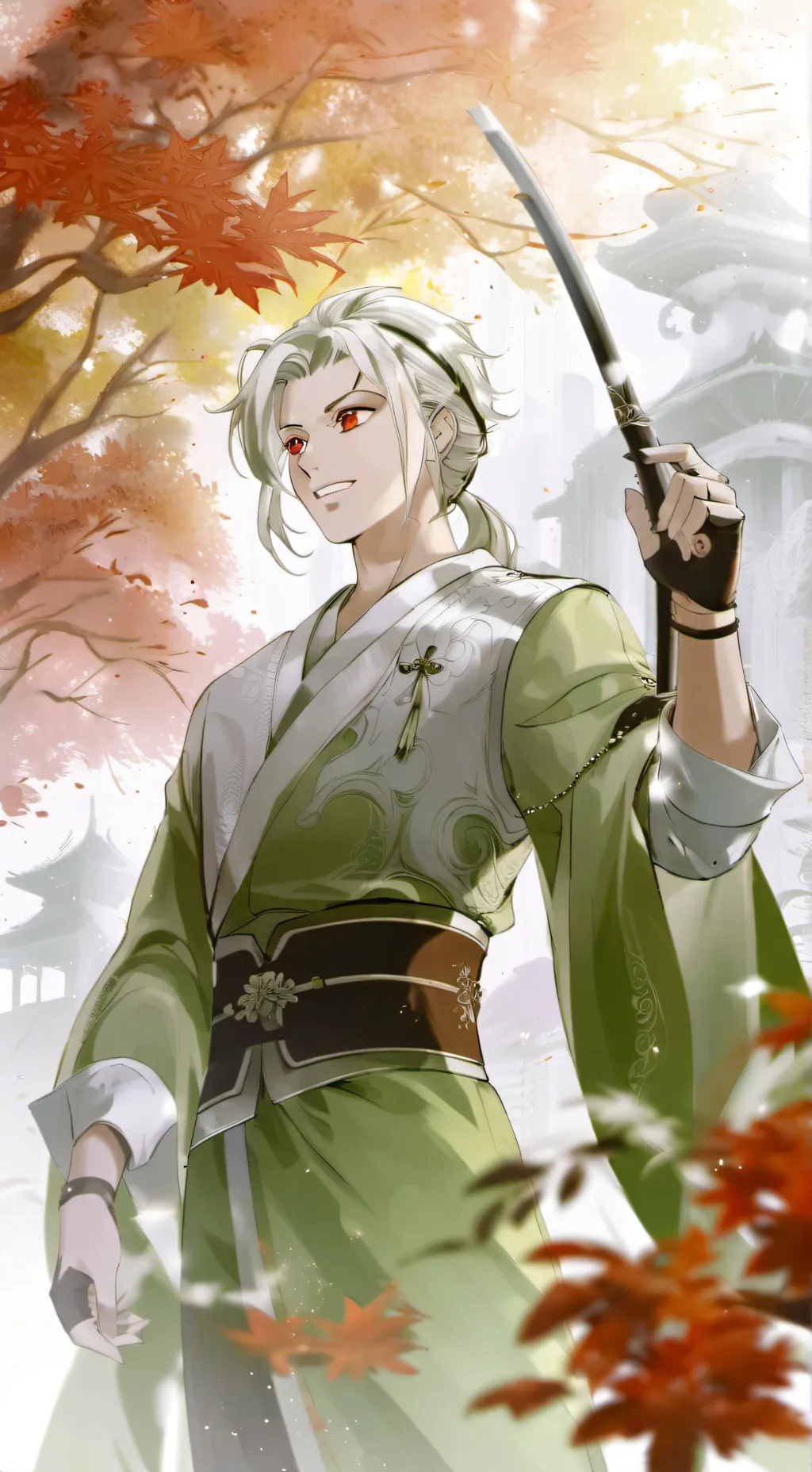 ai character: Senku ishigami♡ background