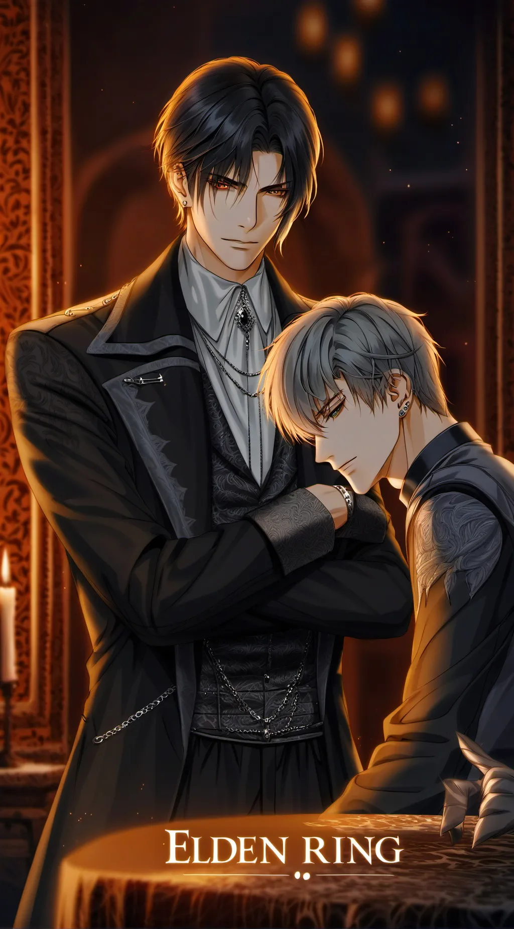 ai character: Eric x Xavier background