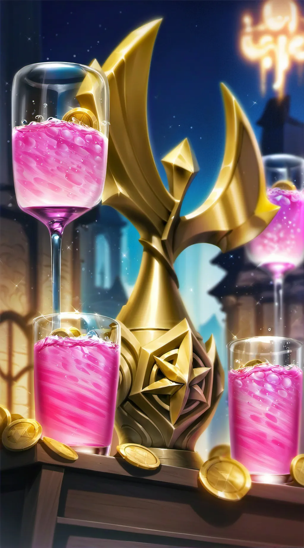 ai character: rose background