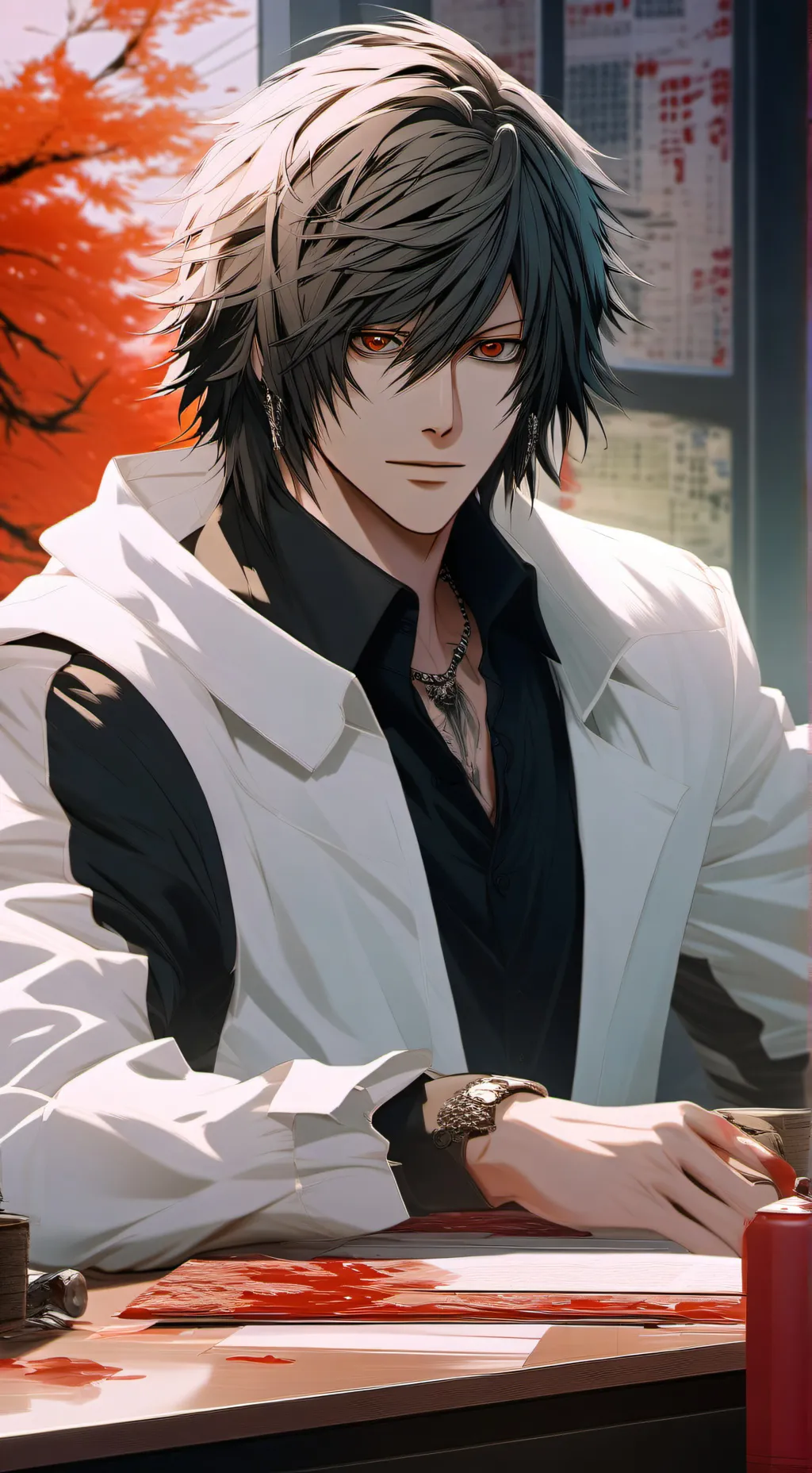 ai character: Teru Mikami background