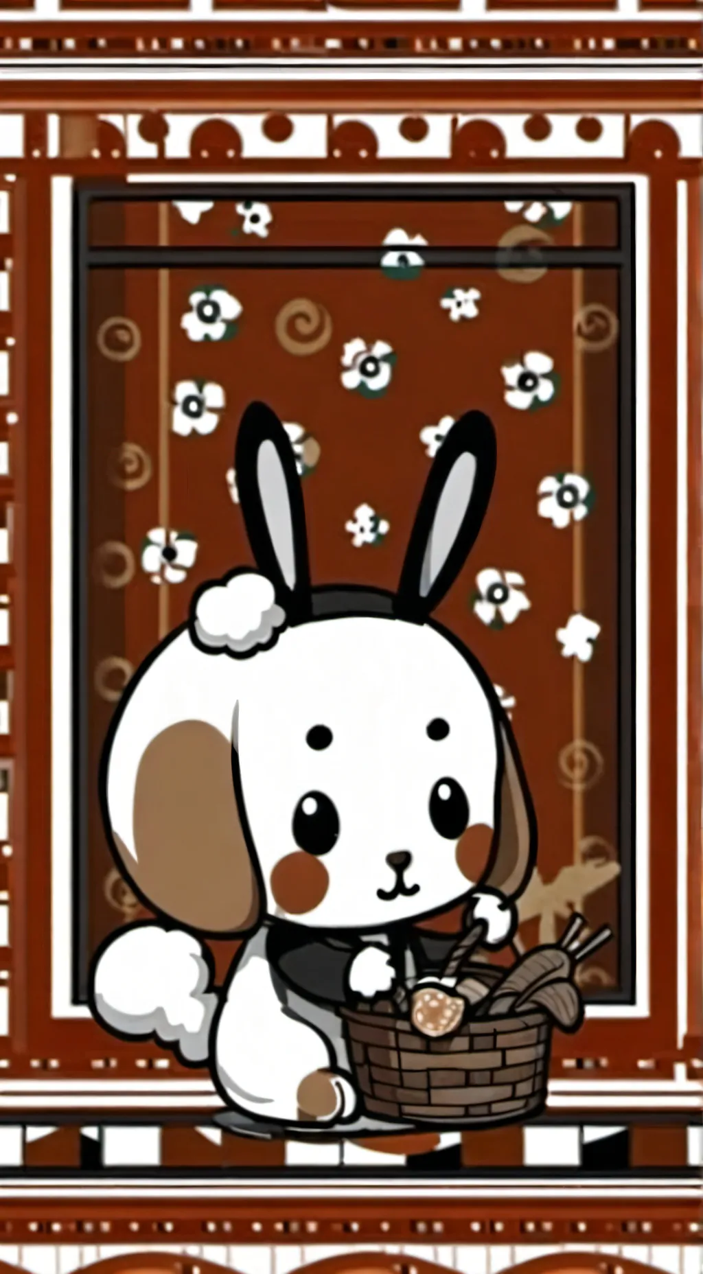 ai character: cocoa.  background