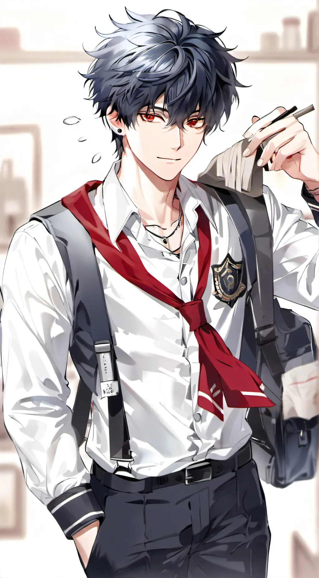 ai character: kyosuke Yuki  background