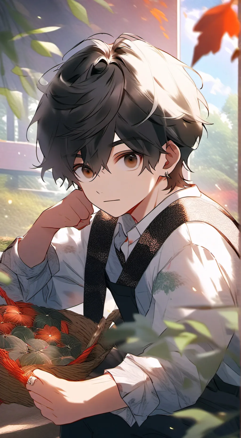 ai character: Cole background