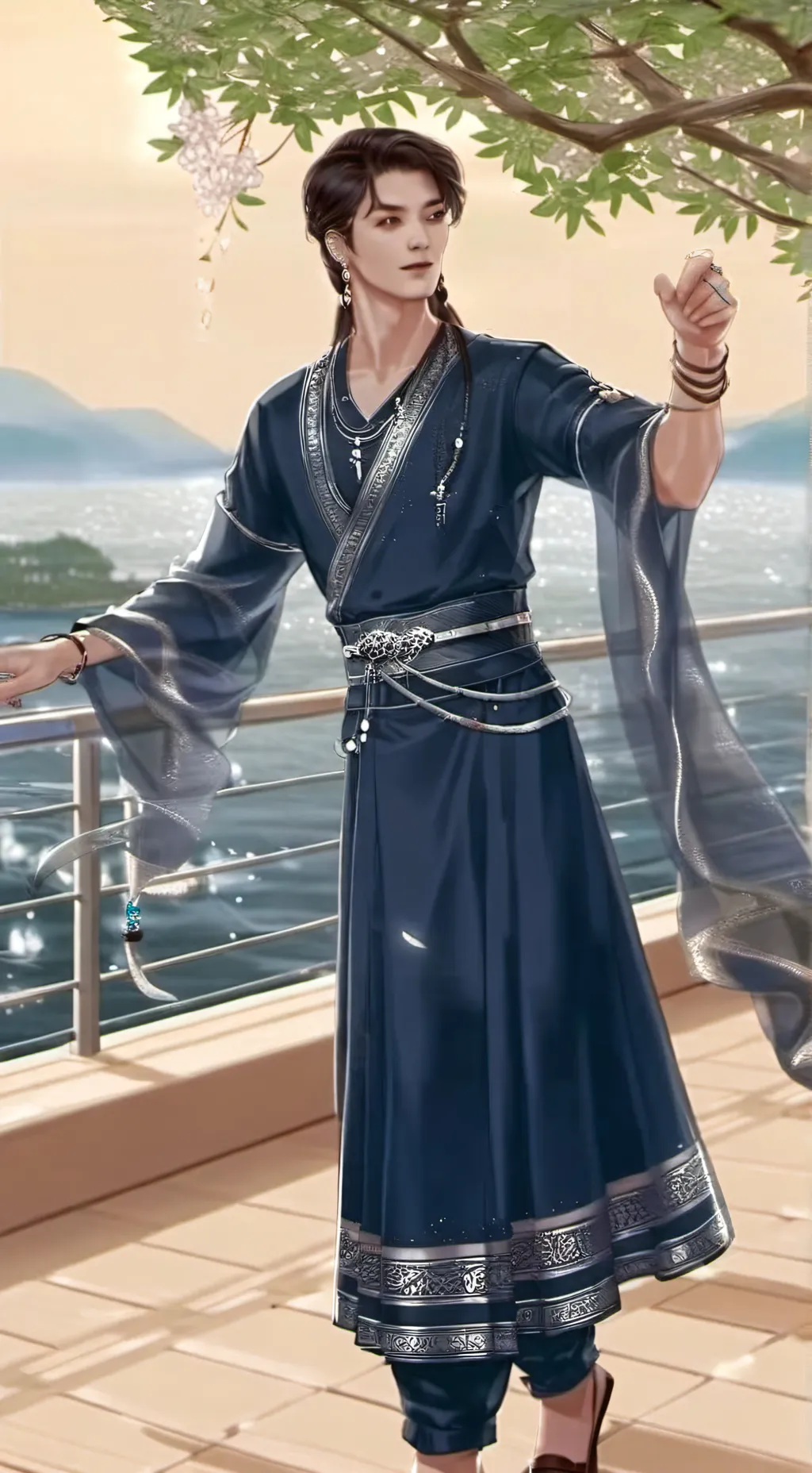 ai character: Jason.. background