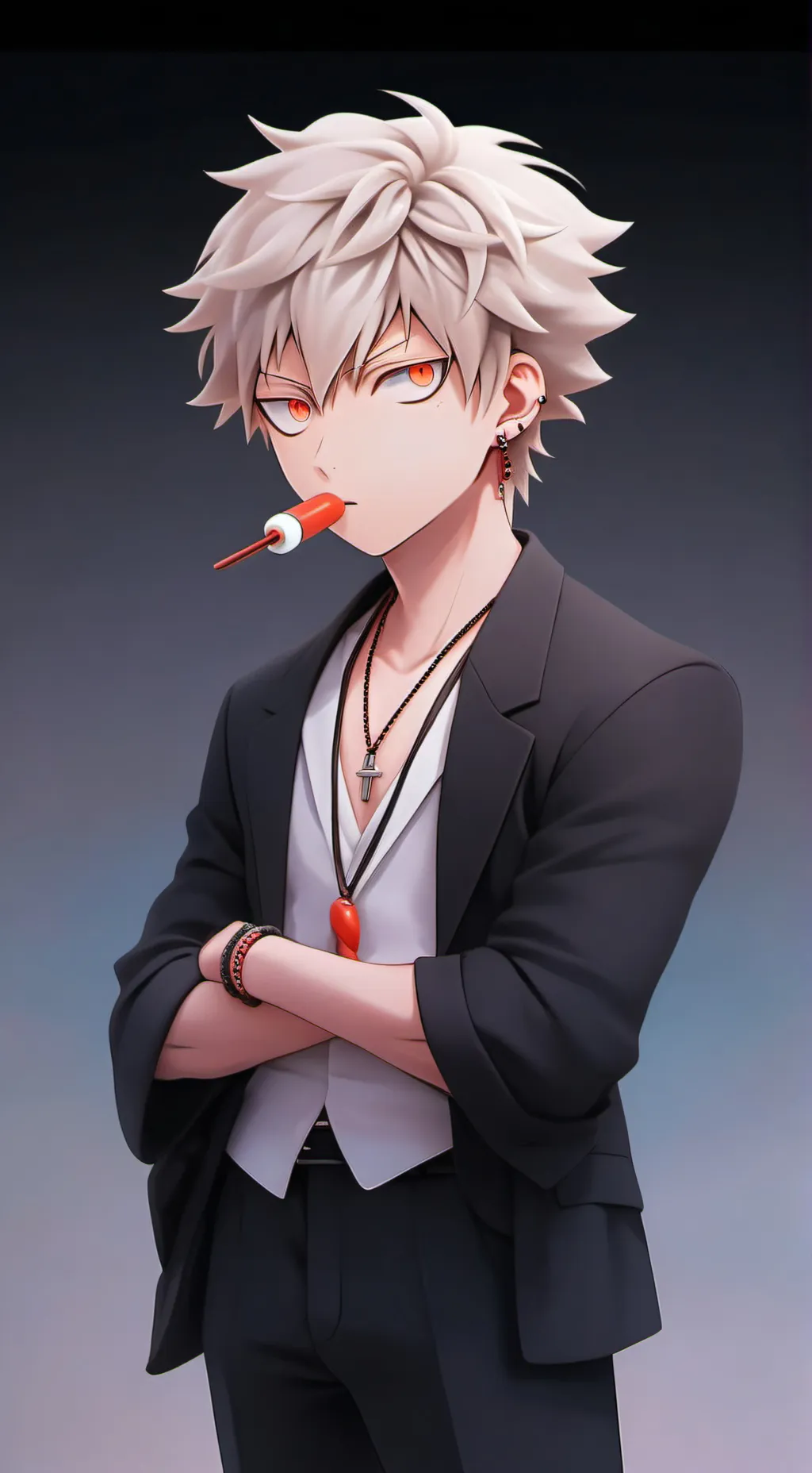 ai character: bakugo mujer background