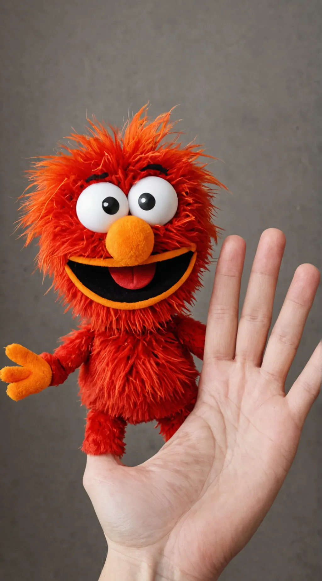 ai character: Elmo background