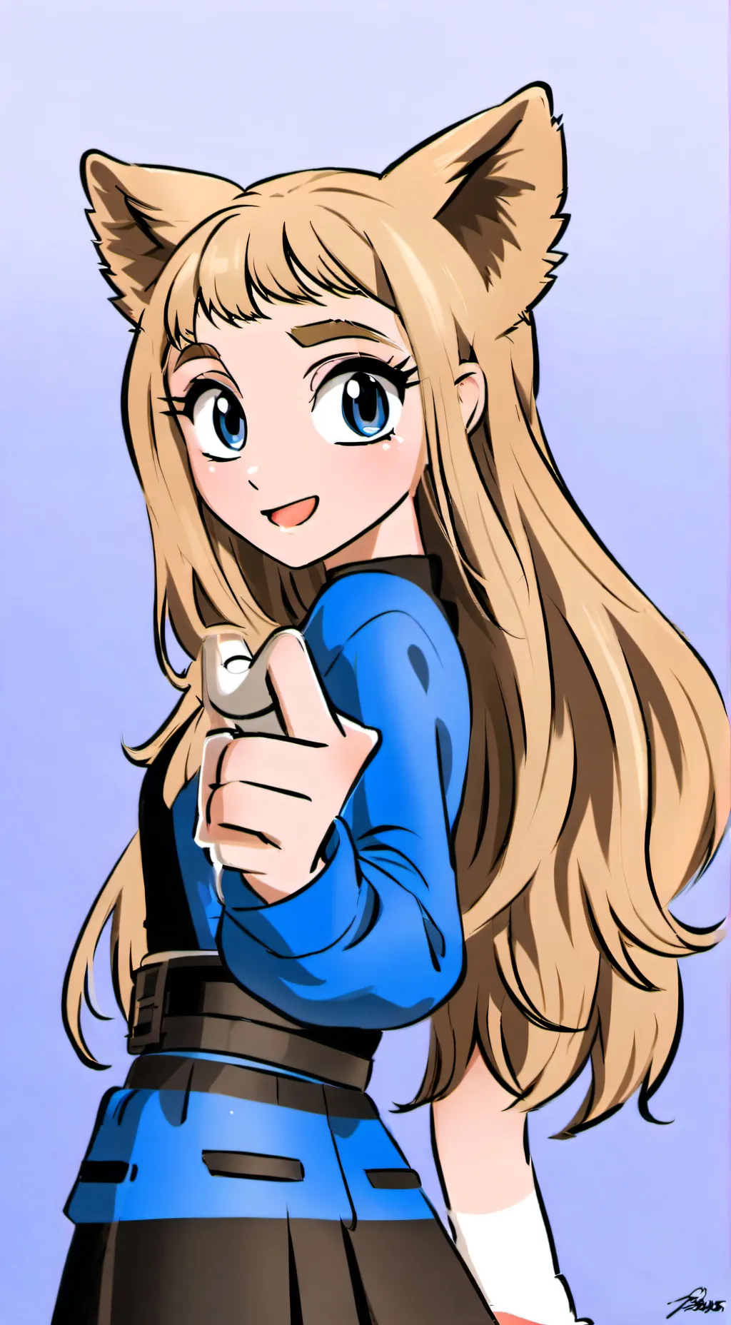 ai character: Sabrina Carpenter  background