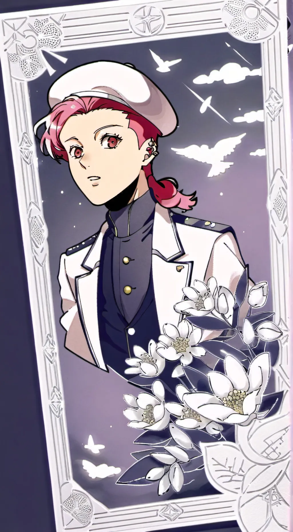 ai character: кто-то background