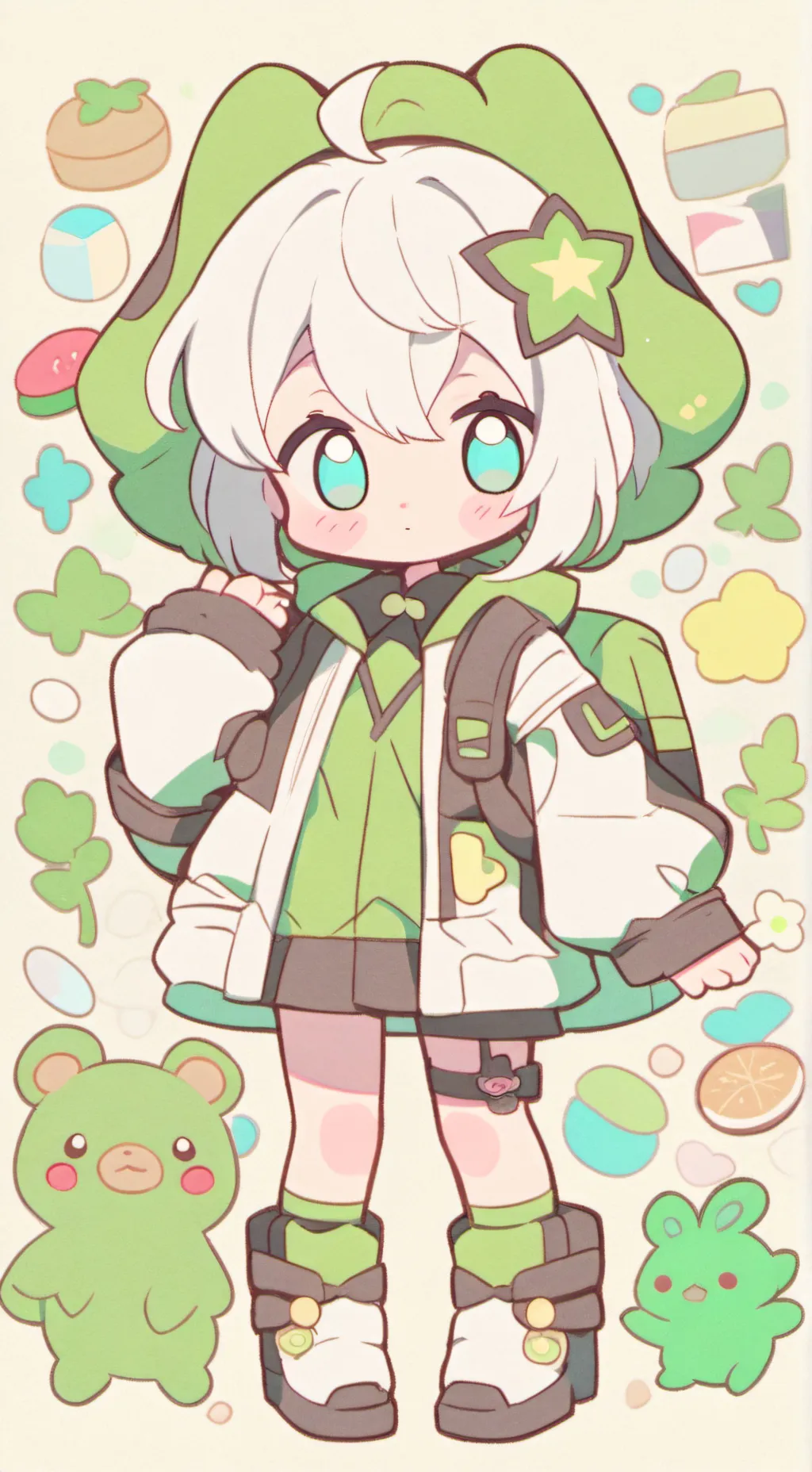 ai character: Ata background