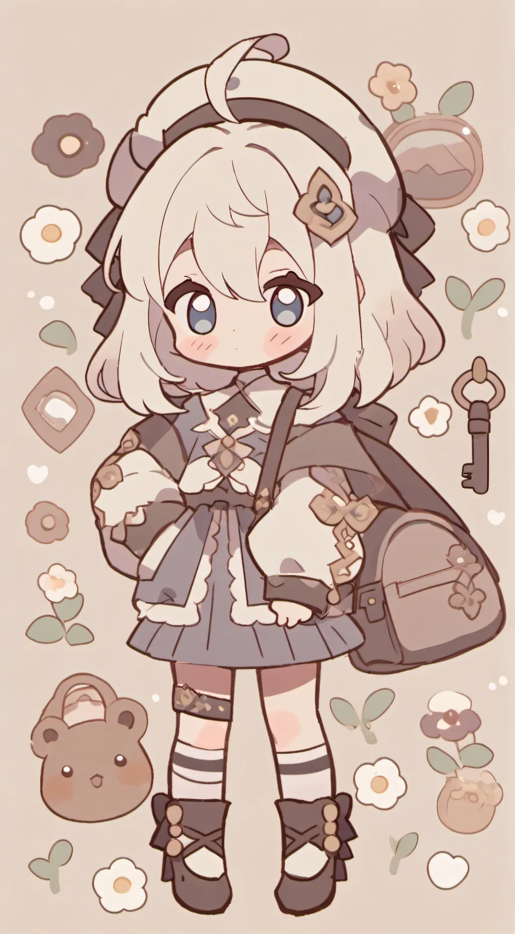 ai character: Crk x blue lock background