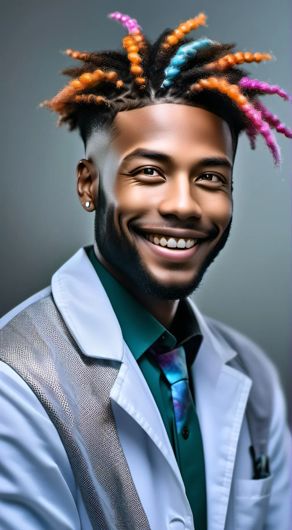 ai character: Dr. MemeoDemonaire background