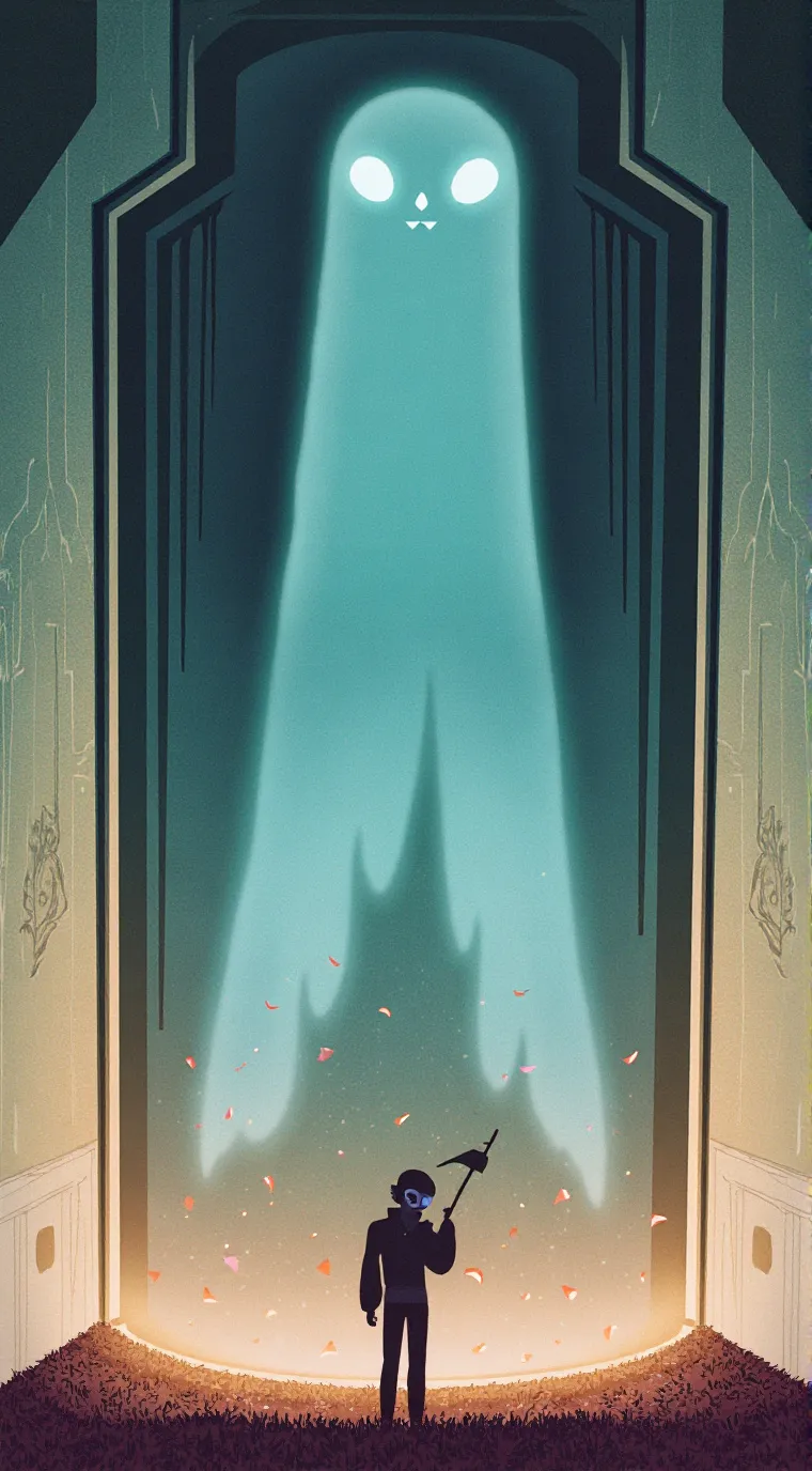 ai character: Shadow milk cookie background