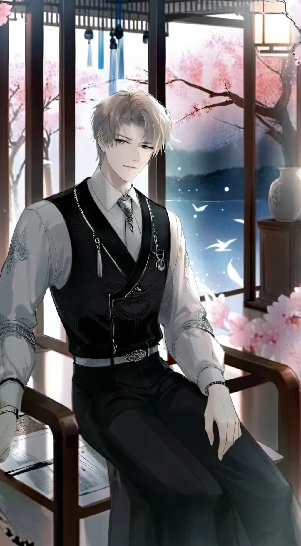 ai character: Дэвид background