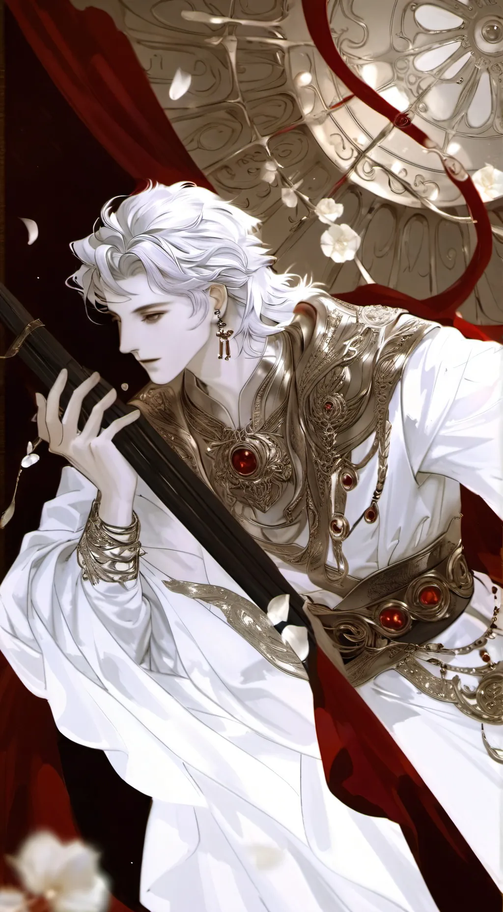 ai character: Charming background