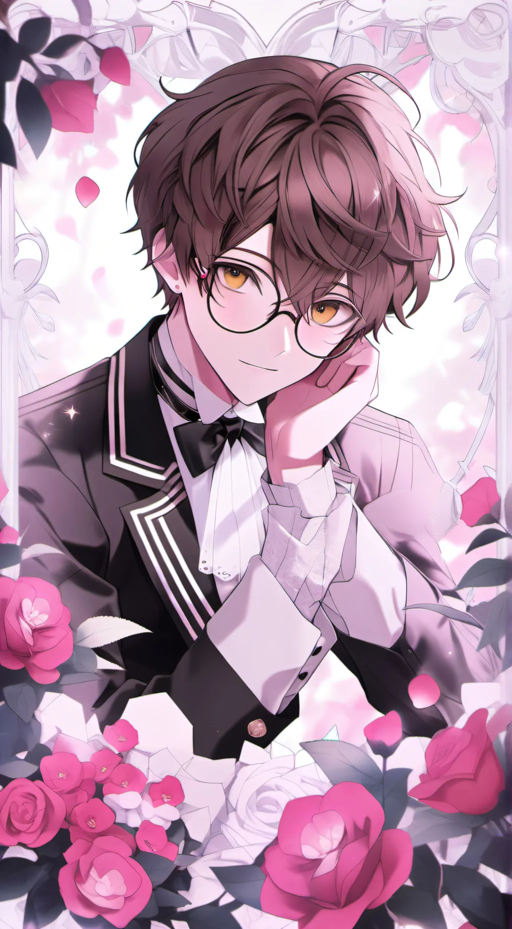 ai character: scientist nick  background