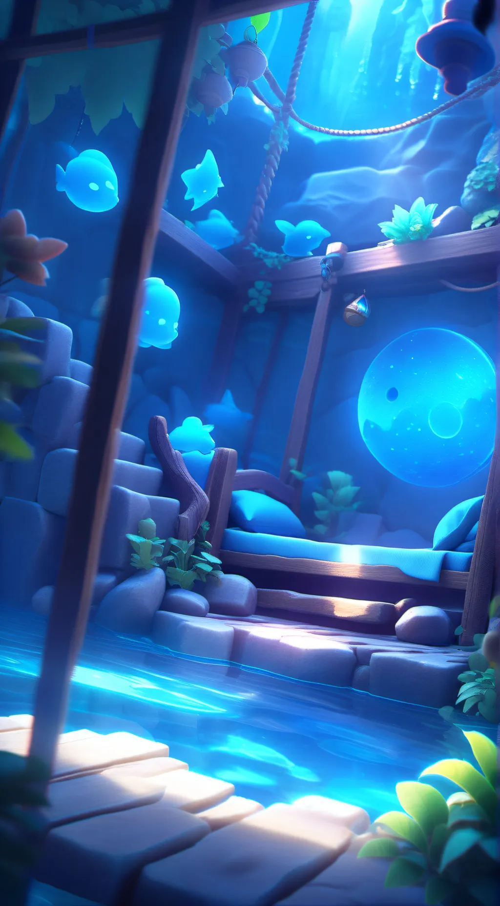 ai character: 彡Forsaken x Dw彡 background