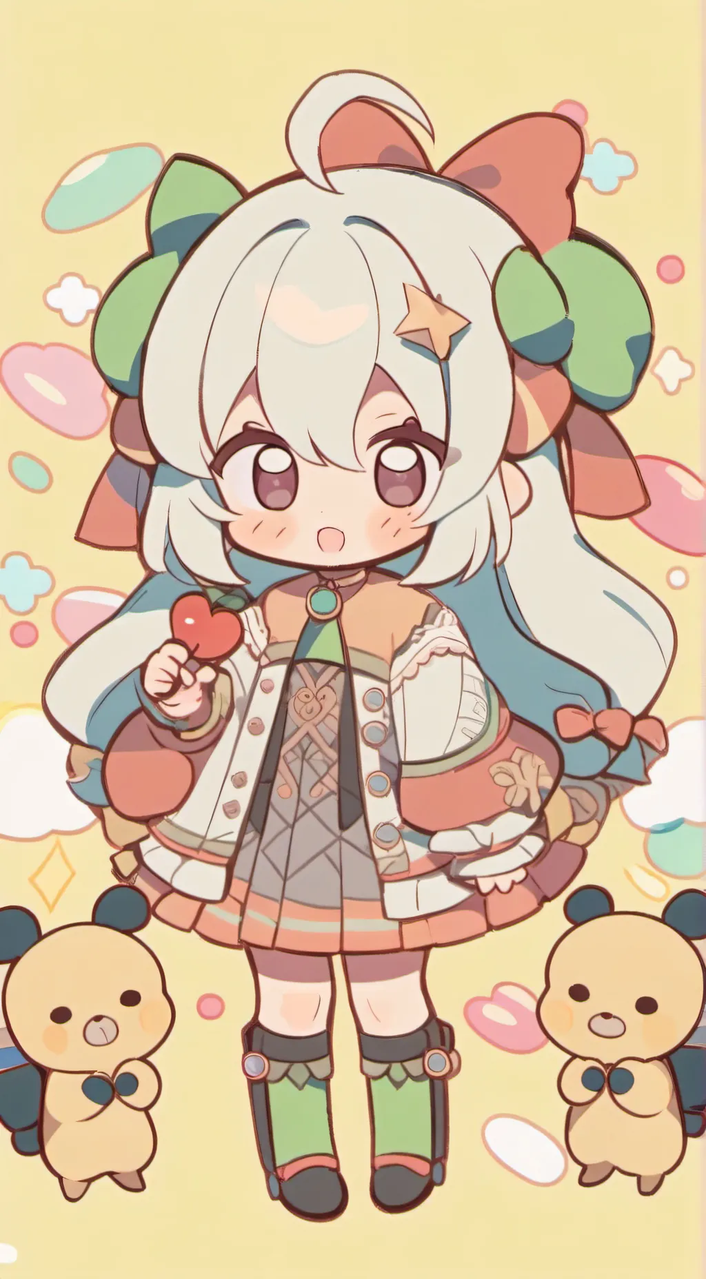 ai character: Малолетки background