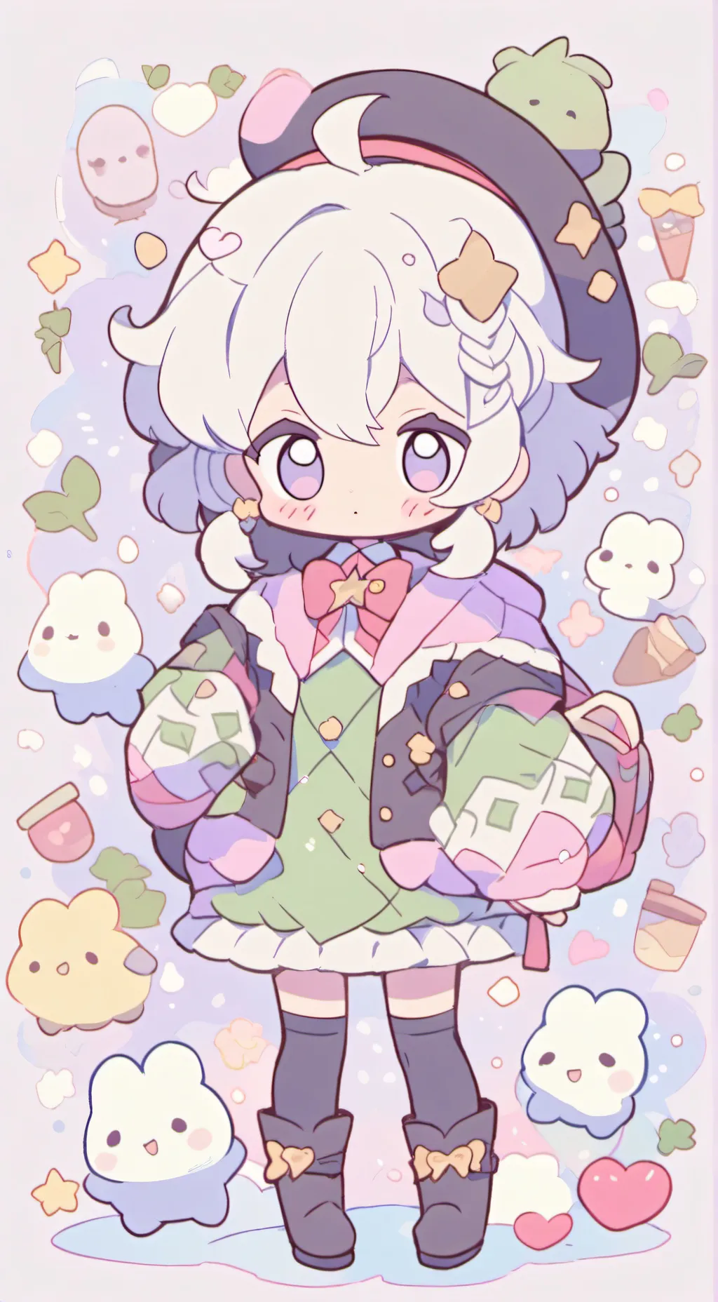 ai character: Dandy's world background