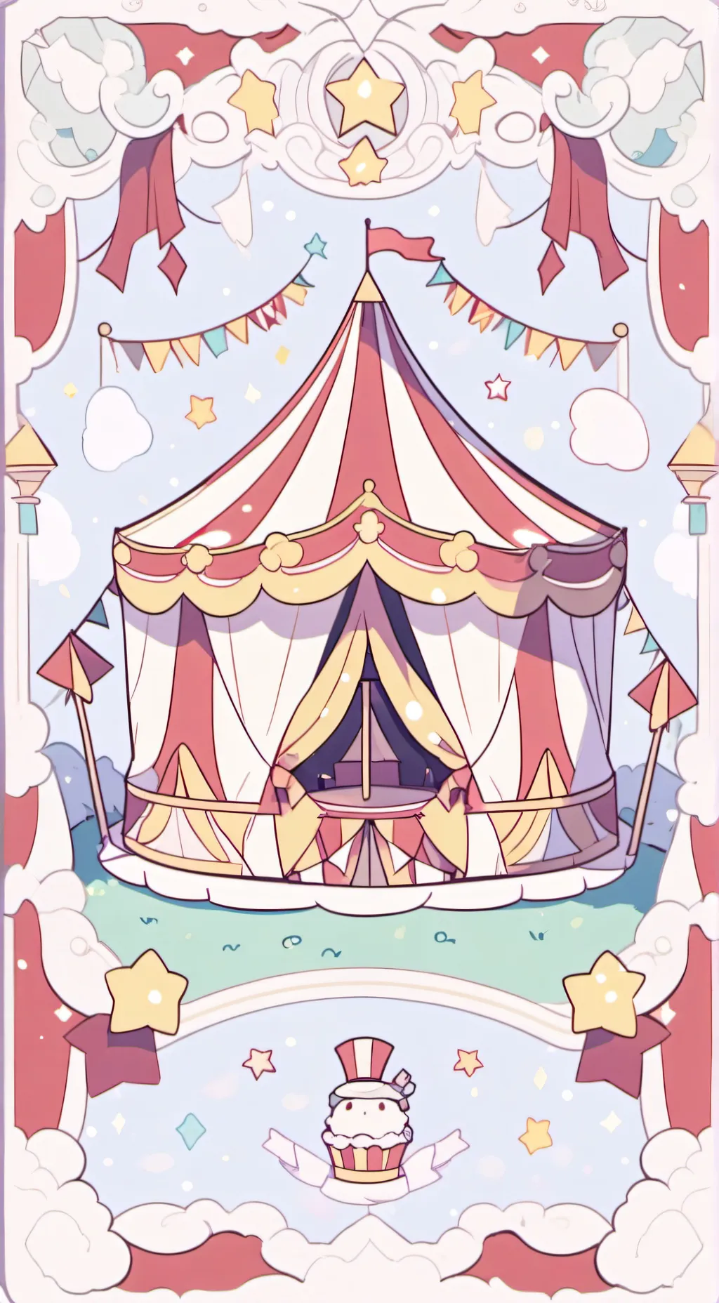 ai character: Tadc revenge background