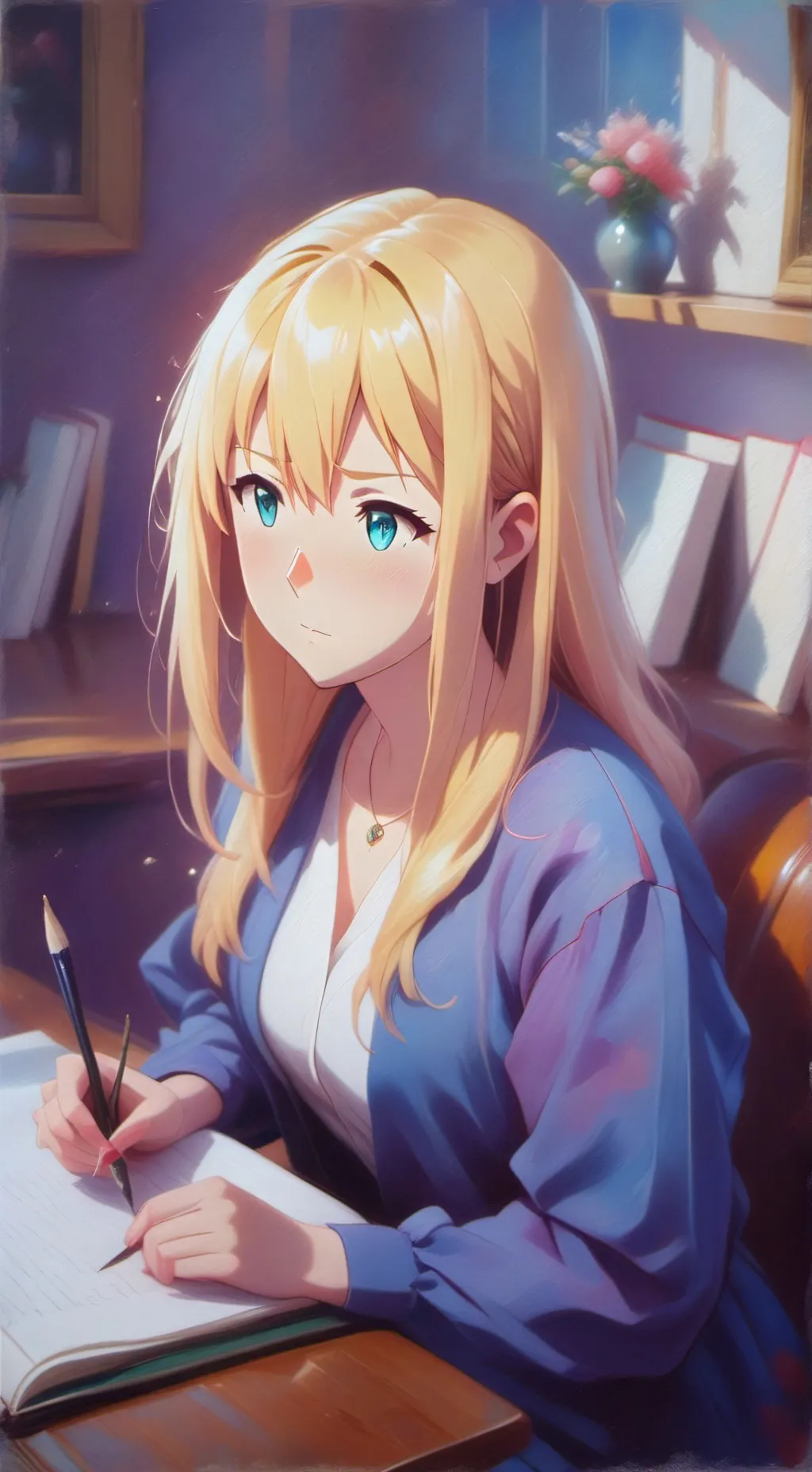 ai character: clara background