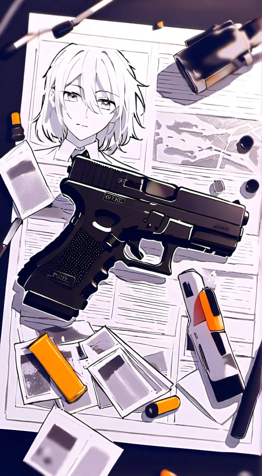 ai character: Bounty Hunter OP background