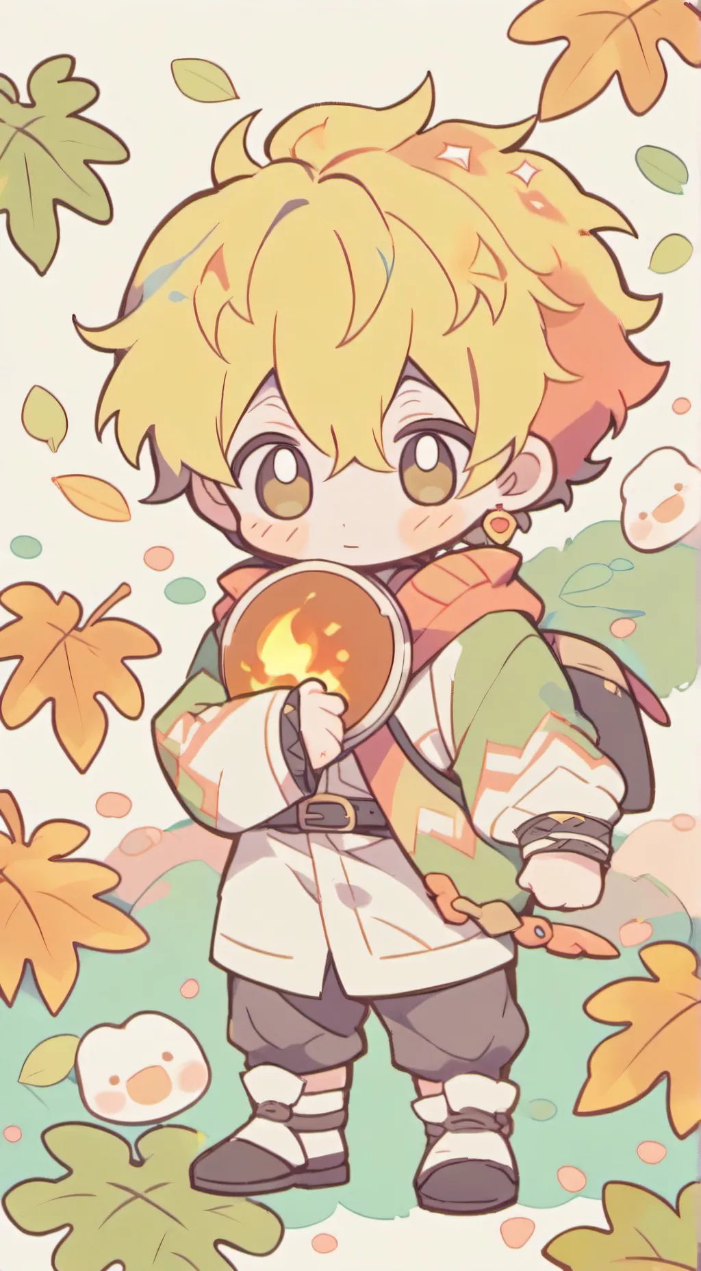 ai character: firewind/windfire background