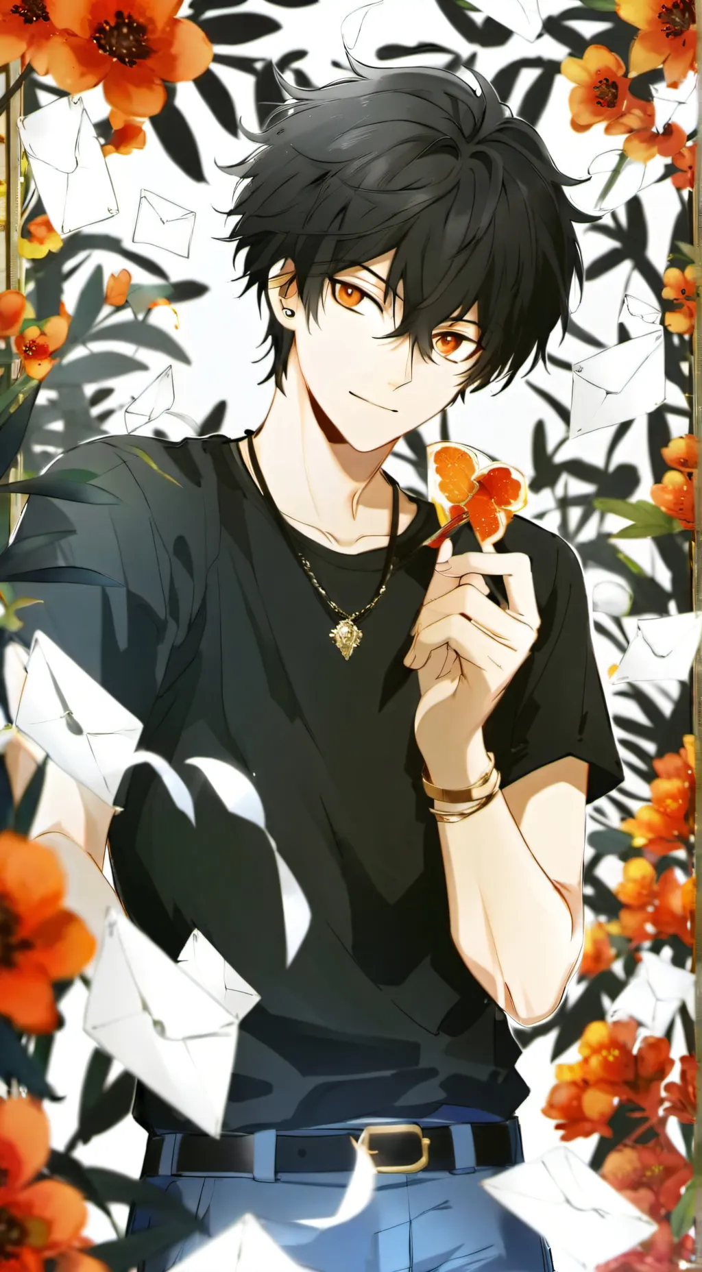 ai character: lucas background