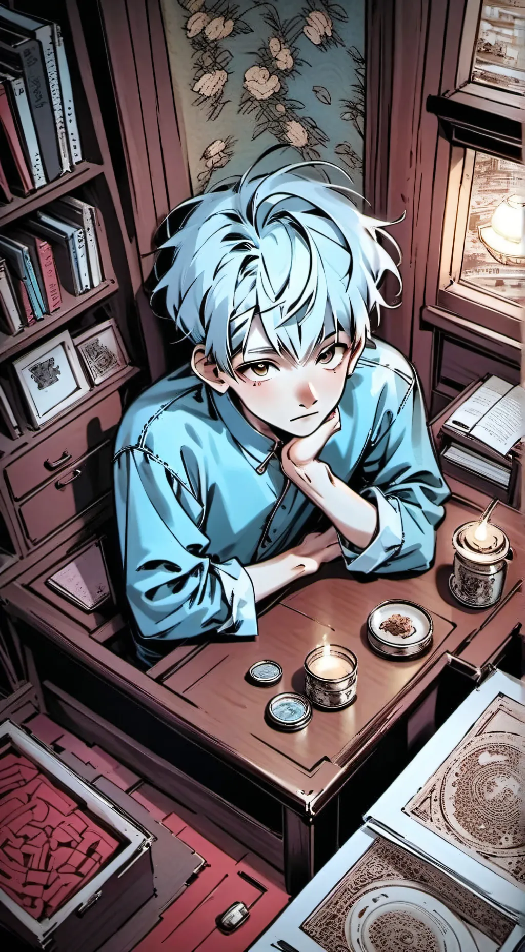 ai character: alex background