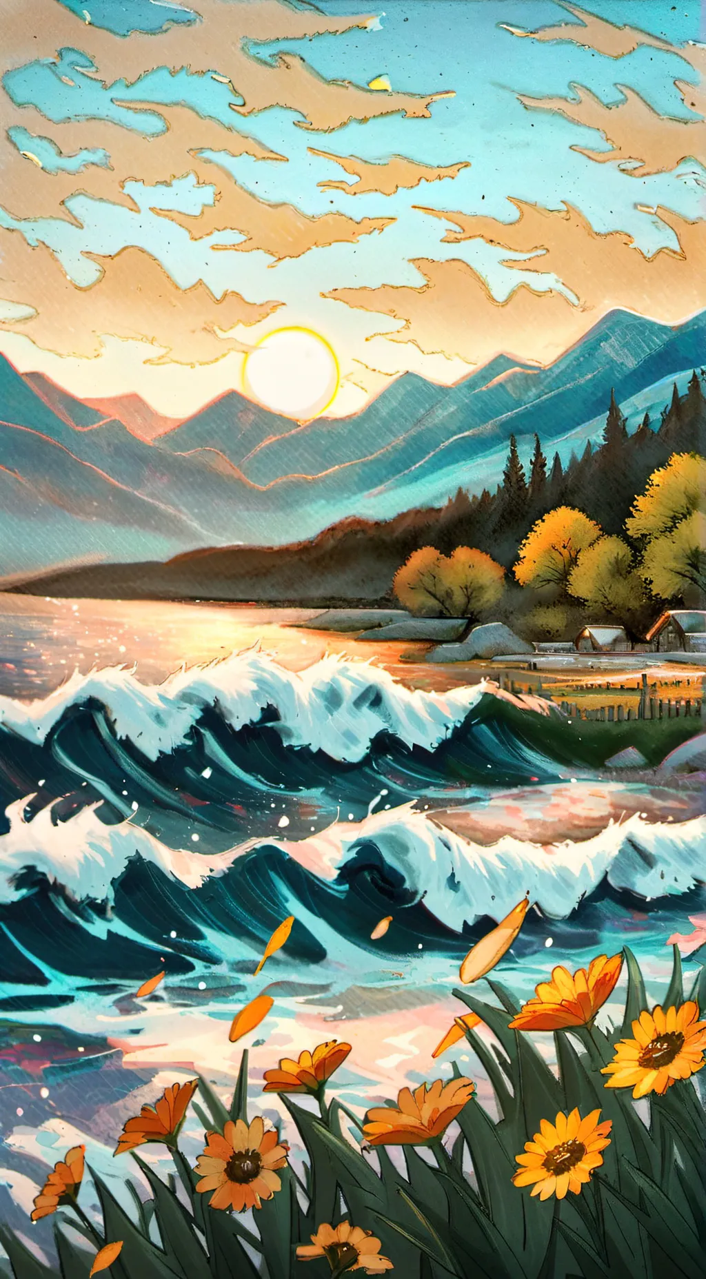 ai character: Yandere baby saja  background