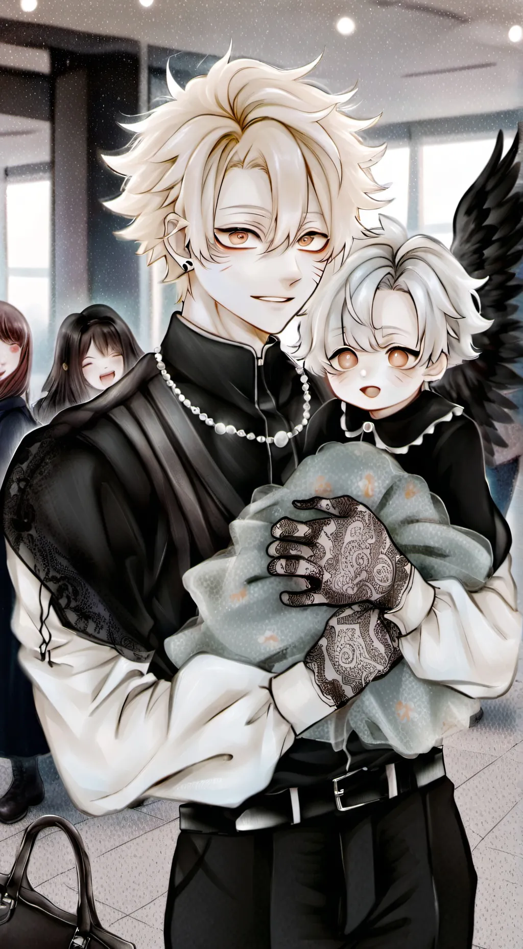 ai character: Bakugo part 1  background