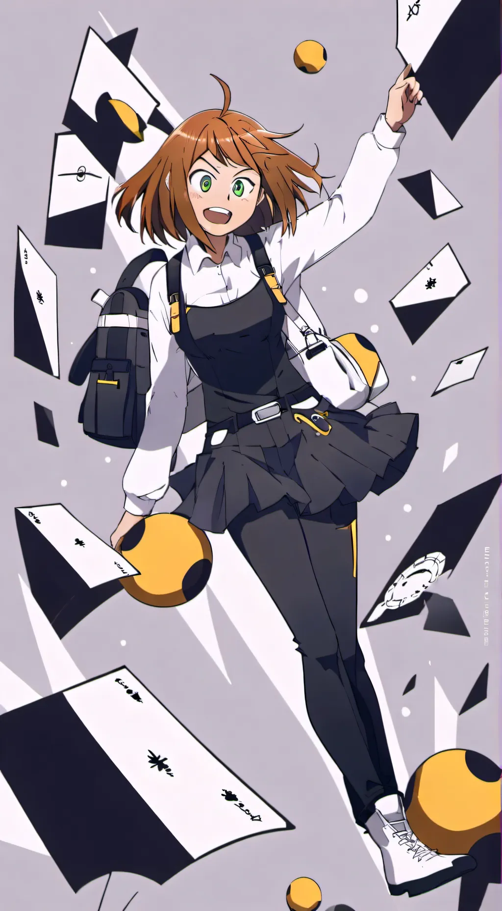 ai character: Ochako Uraraka background