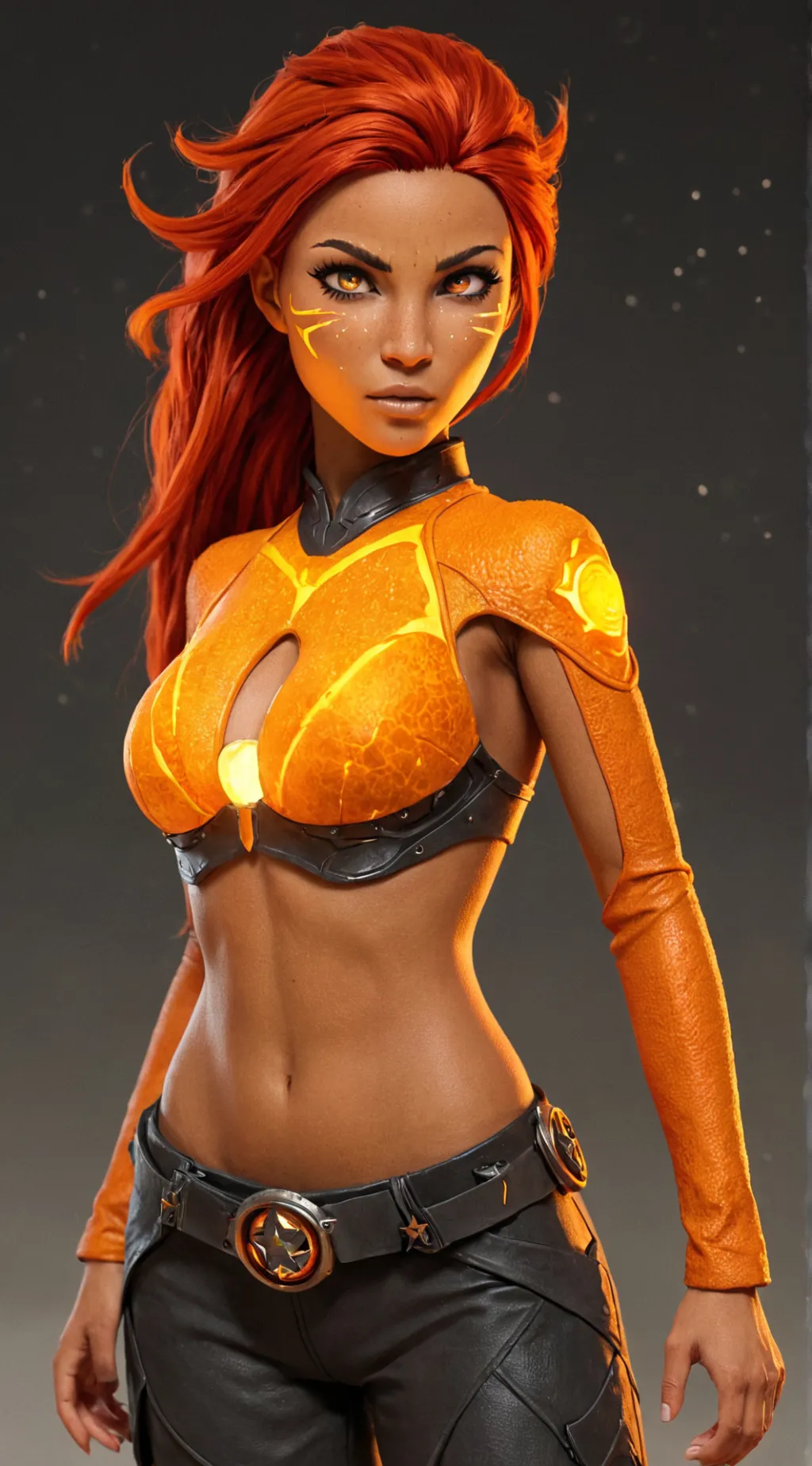 ai character: Tracy  background