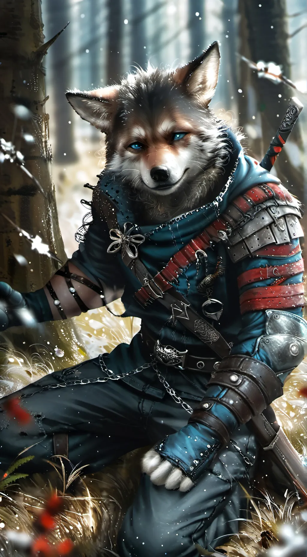 ai character: rink background