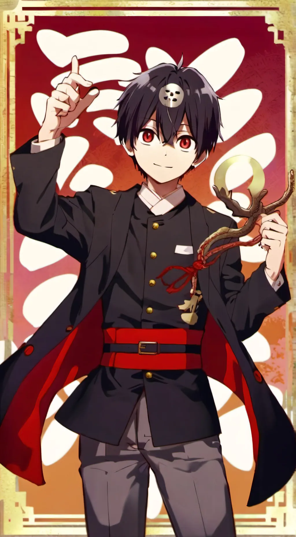 ai character: hanaku  background