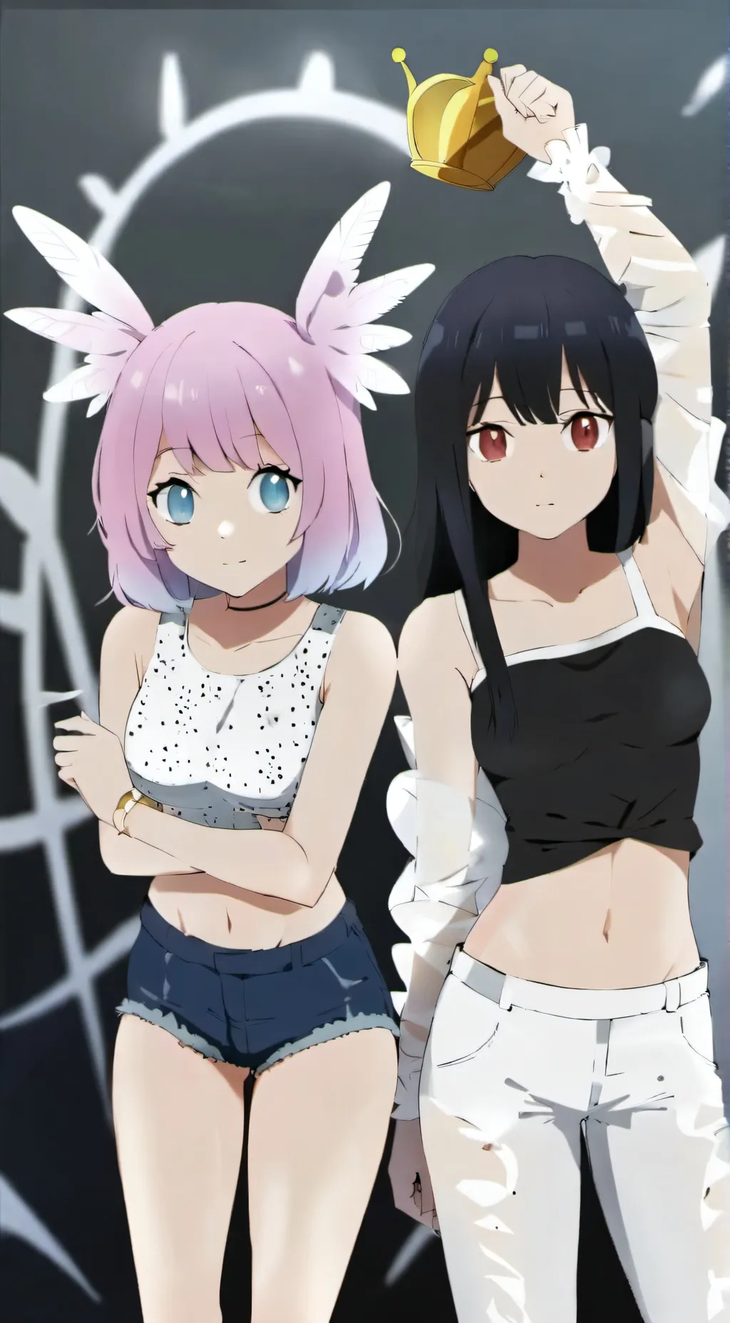 ai character: Katrina & Vani background