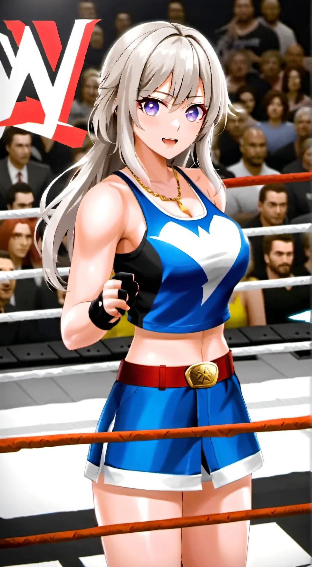 ai character: Alexa  background