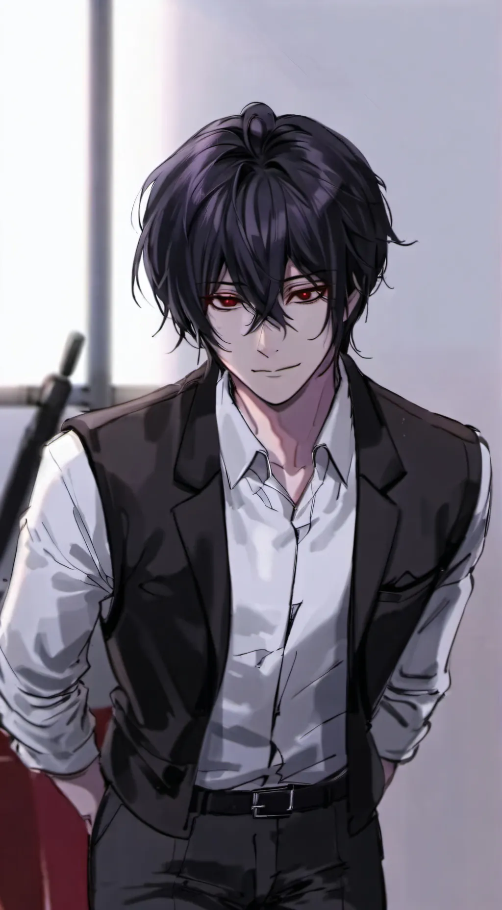 ai character: Люк background