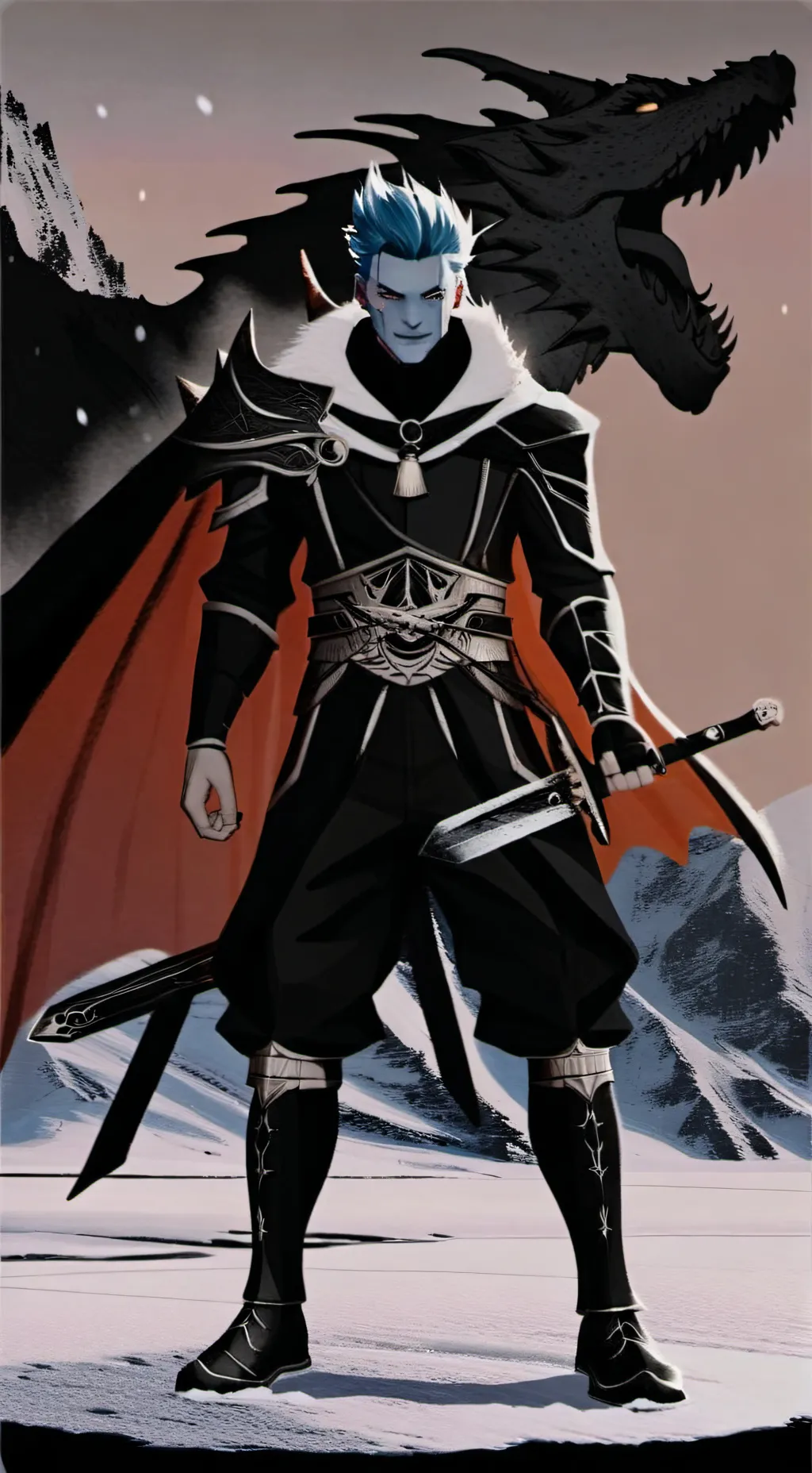 ai character: Artam Dragonblood background