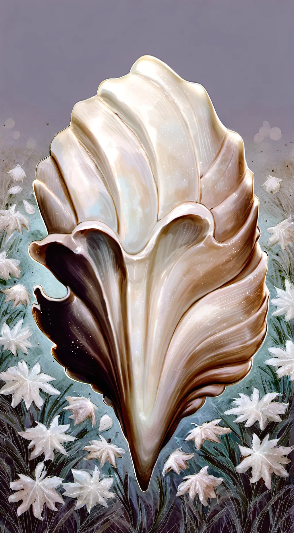 ai character: 🌙🐚Ancient dreams.. background