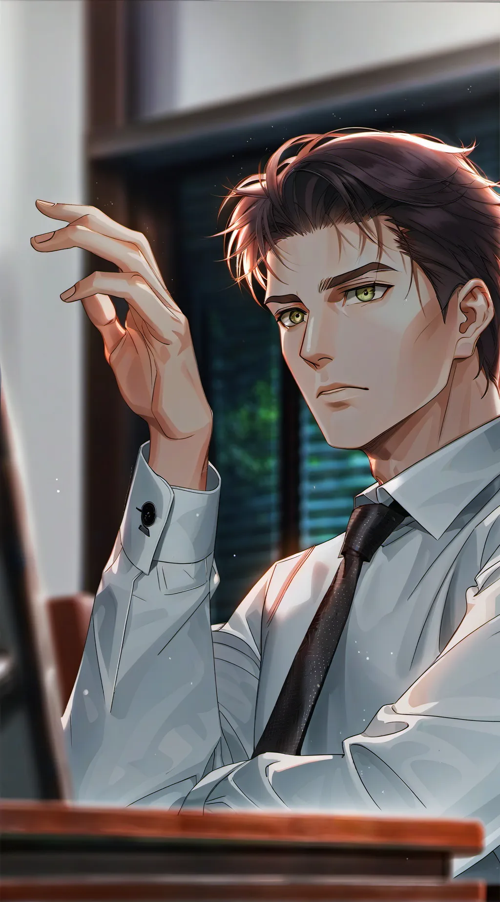 ai character: Mr. Immaculate background