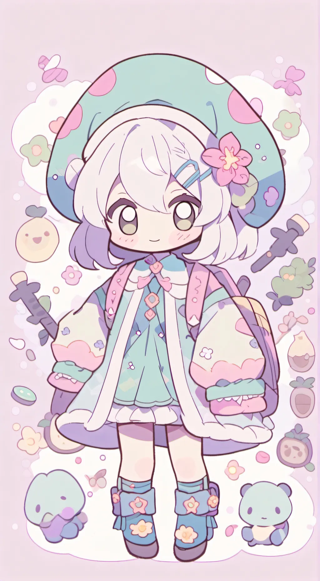 ai character: Poppy  background