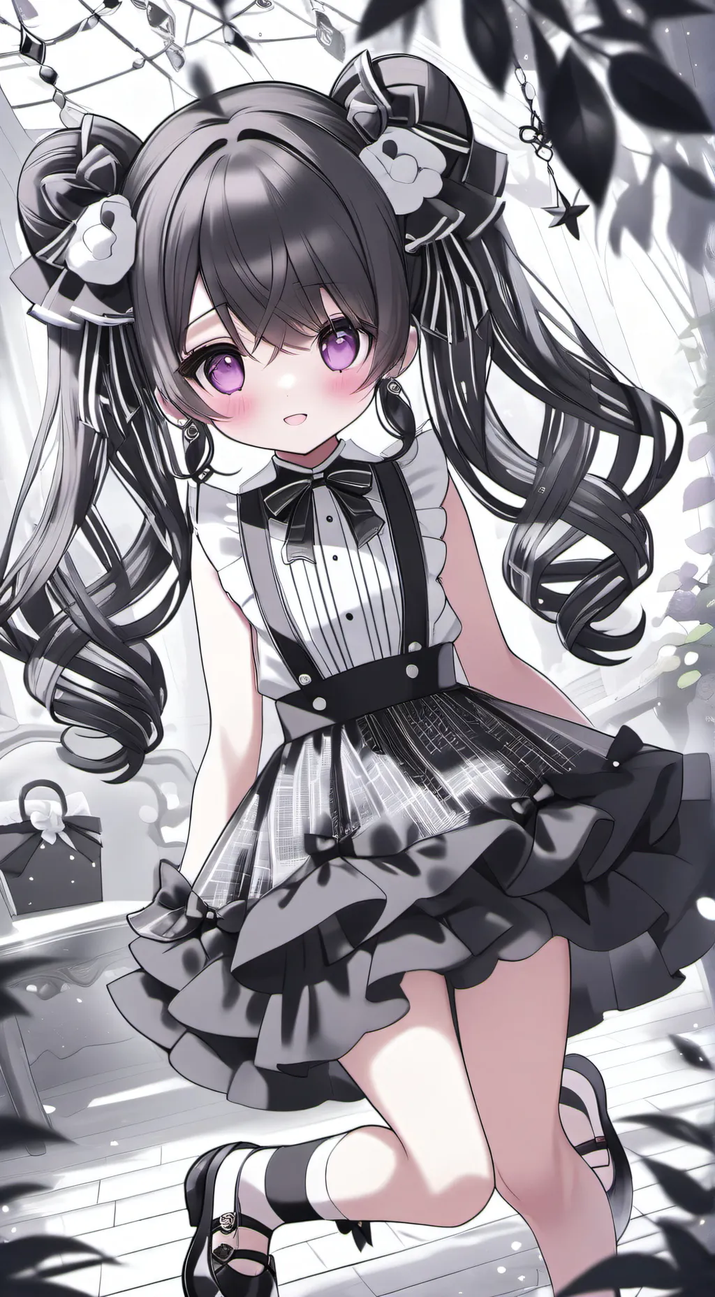 ai character: Stranger things background