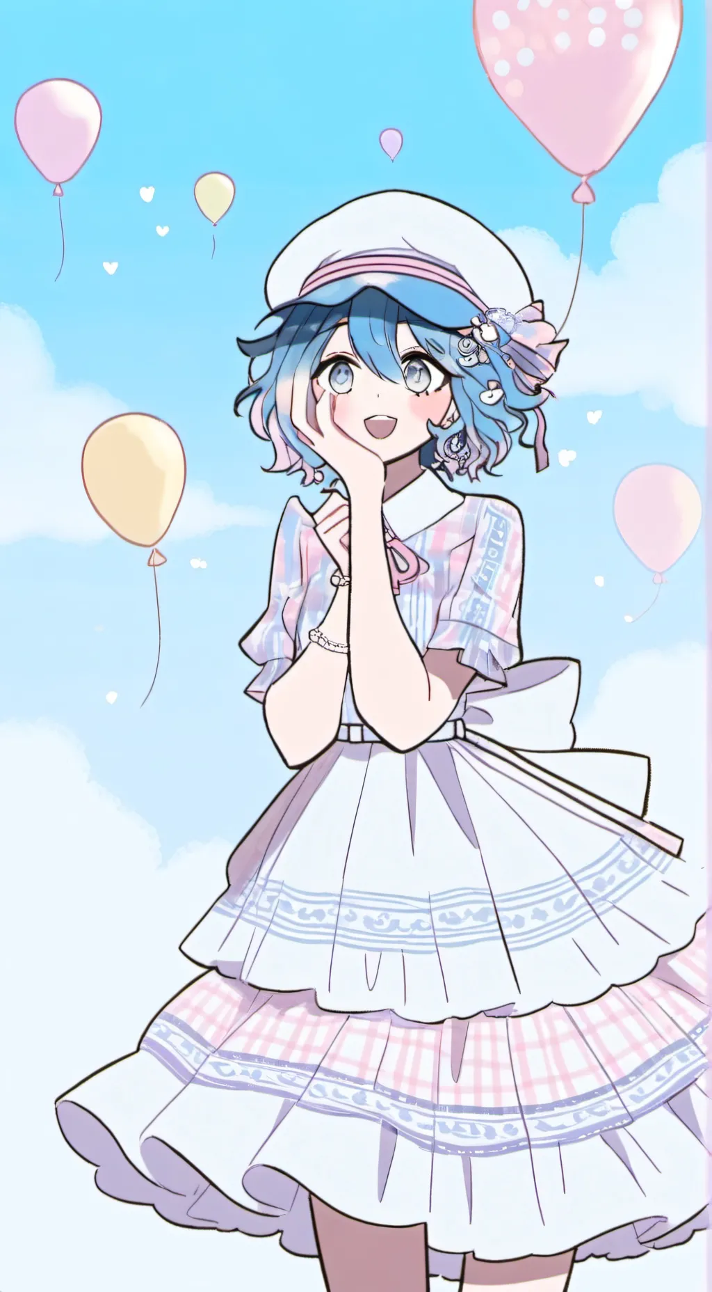 ai character: Yukimiya x isagi  background