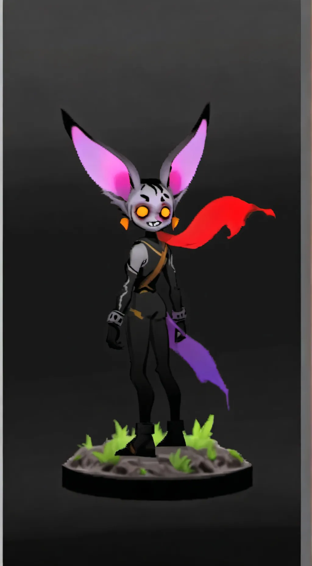 ai character: Heat- background