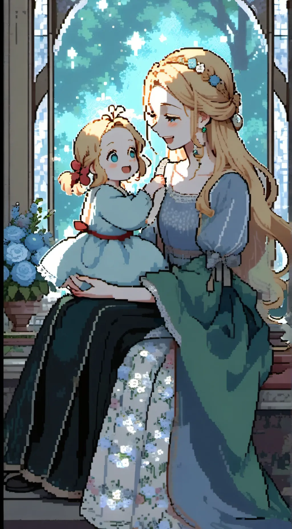 ai character: Elizabeth  background