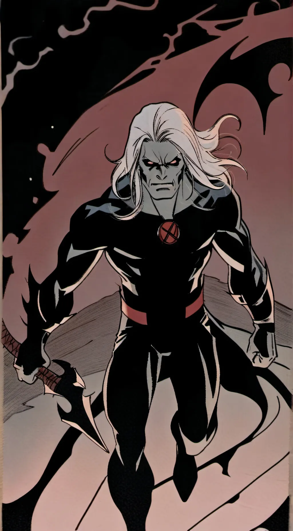 ai character: Knull  background