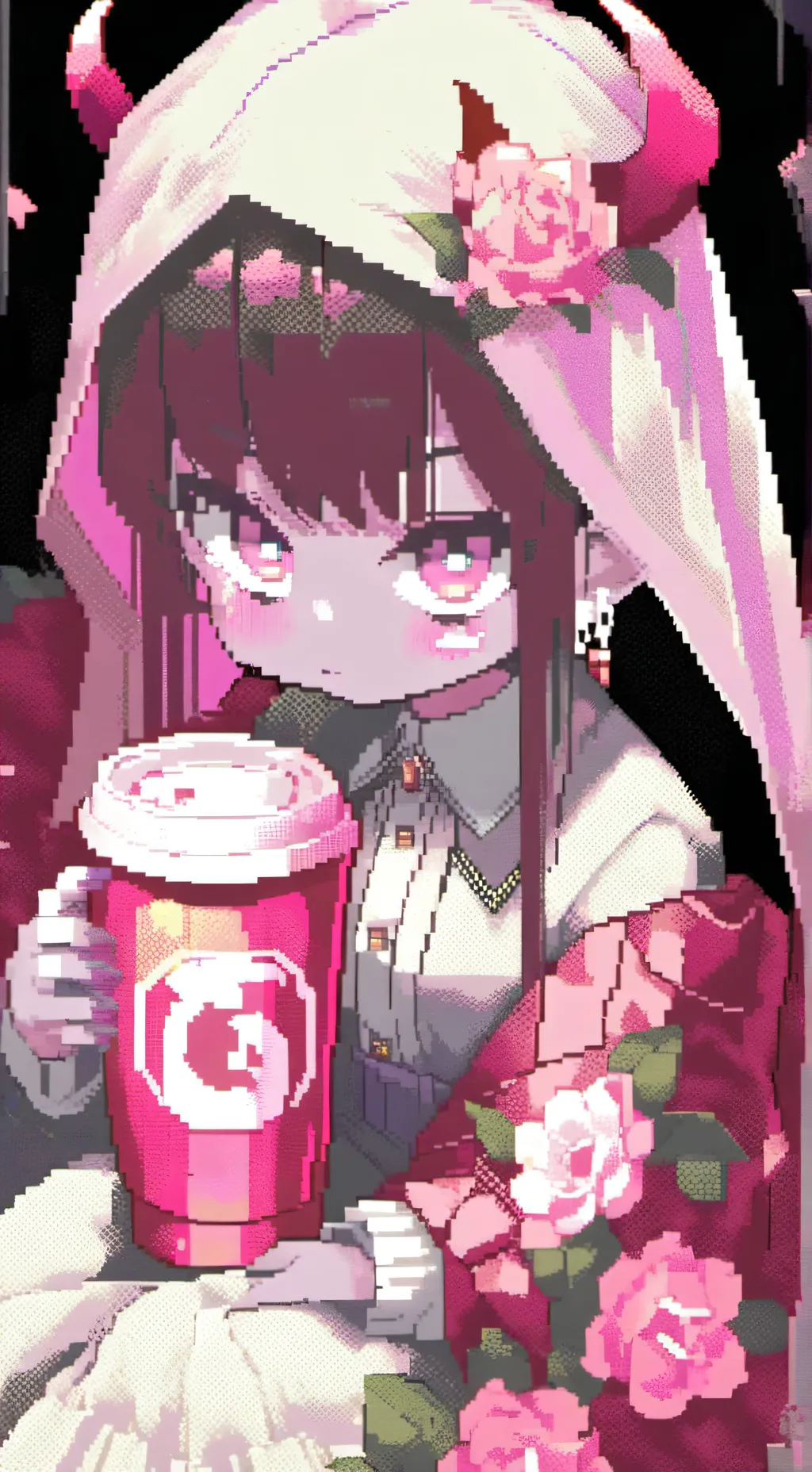 ai character: How  mighty fall background