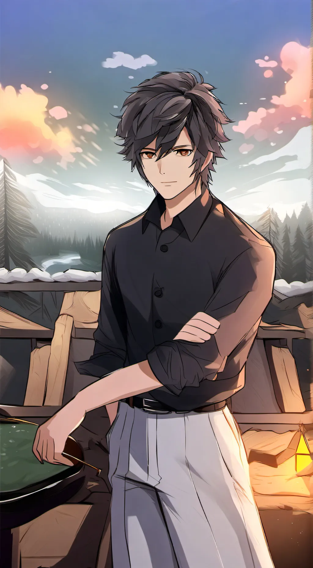 ai character: Máx  background