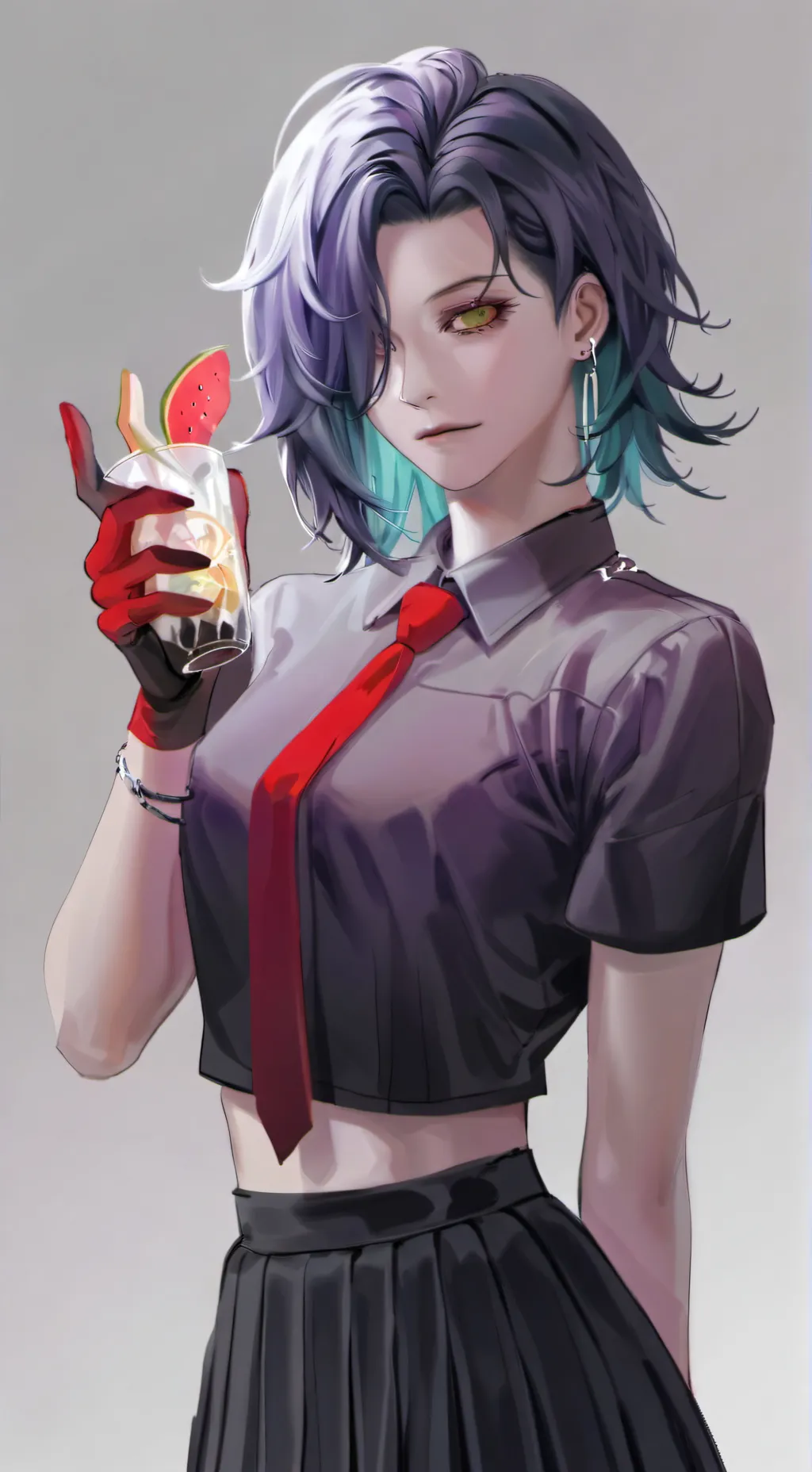 ai character: Mha Lesbian background