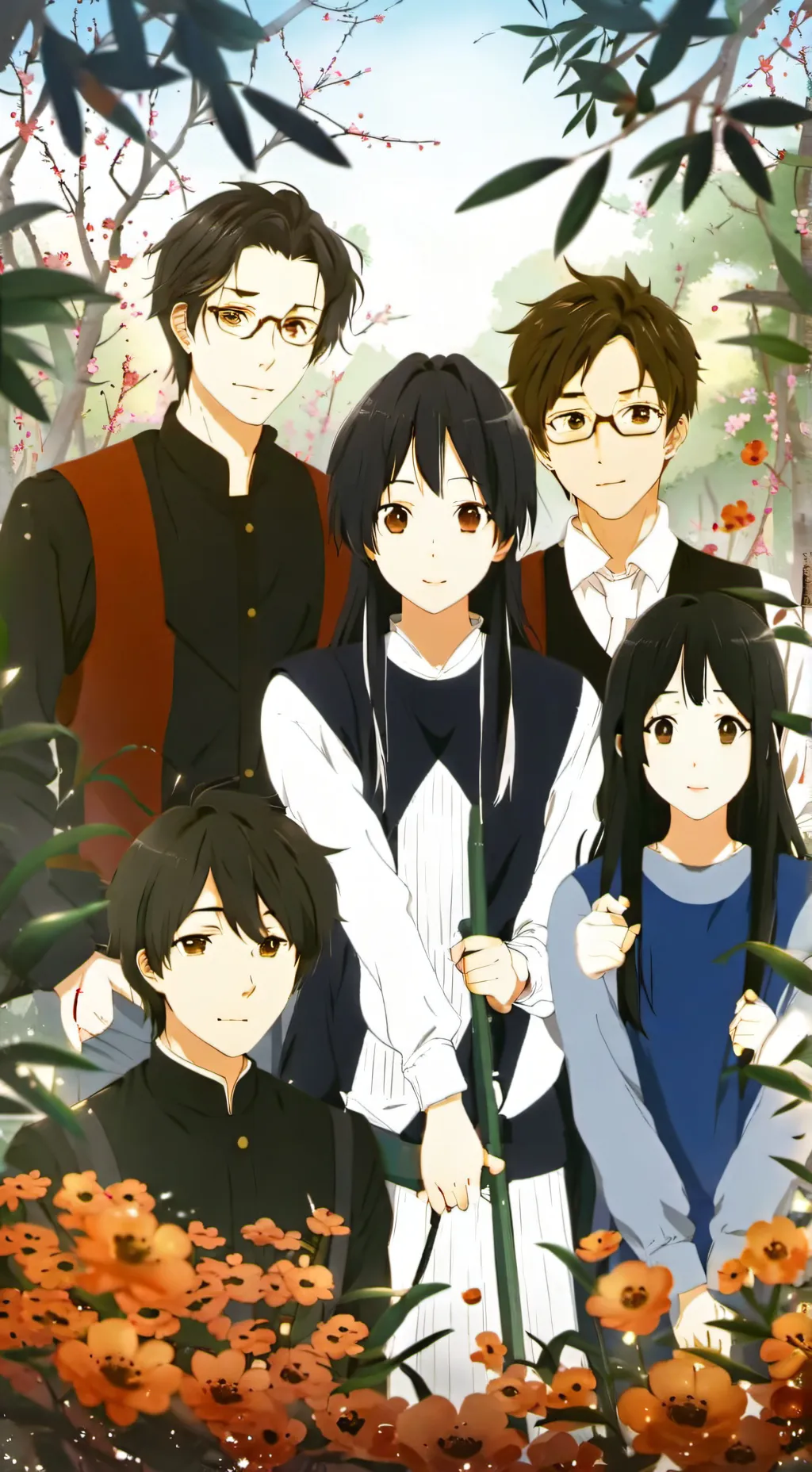 ai character: MHA copycat background